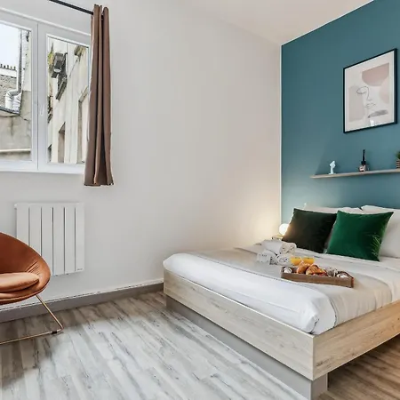 Bnbnova - Le Marais - 1br - Quartier Montorgueil Lägenhet *