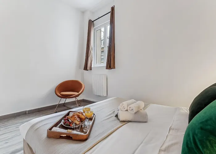 Bnbnova - Le Marais - 1br - Quartier Montorgueil Lägenhet *